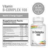 Solaray B Complex Supplement, 100mg, 100 Count