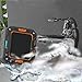 Bluetooth Speakers, VantaKool Portable Wireless Speakers Waterproof/Dustproof/Shockproof 5W for Indoor Shower and Outdoor (Orange)