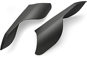 CIRO Deflex Heat Shields Compatible with Indian Motorcycles BLACK