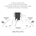 Celicious Privacy Plus 4-Way Anti-Spy Filter Screen Protector Film Compatible with Blackberry KEYone