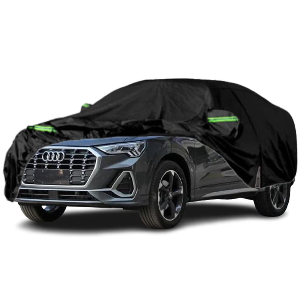 Photo 1 of LTDNB Waterproof Car Covers Compatible with 2012-2023 Audi Q3, All Weather Custom-fit Car Cover with Zipper Door for Rain Snowproof UV Windproof Protection