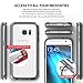Ringke Fusion Compatible with Galaxy S7 Case, Transparent Hard Back TPU Bumper Shockproof Cover - Clear