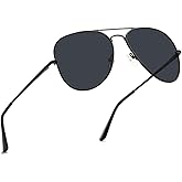 PRIVEL XXL Size Extra Large Classic Polarized Aviator Sunglasses 150MM for Big Wide Head Men Ultralight UV400 Glasses
