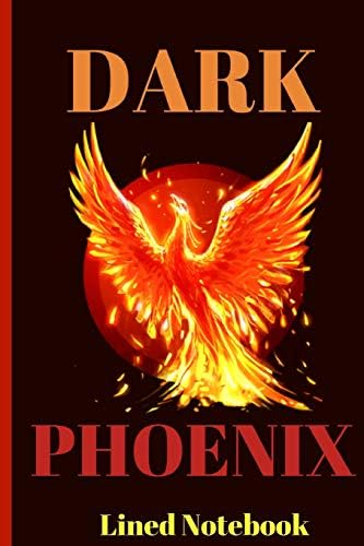 Dark Phoenix: Lined Notebook To Write In. Inspired By X-Men