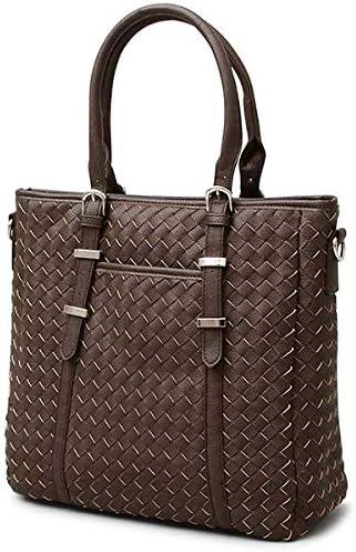 Amazon レジスタ トートバッグ 肩掛けバッグ 男女兼用 ユニセックスバッグ 仕事用 メッシュバッグ ショルダー付き 長さ調節可能 フェイクレザー Regista レジスタ トートバッグ