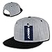 DECKY Snapback, Heather Grey/Black