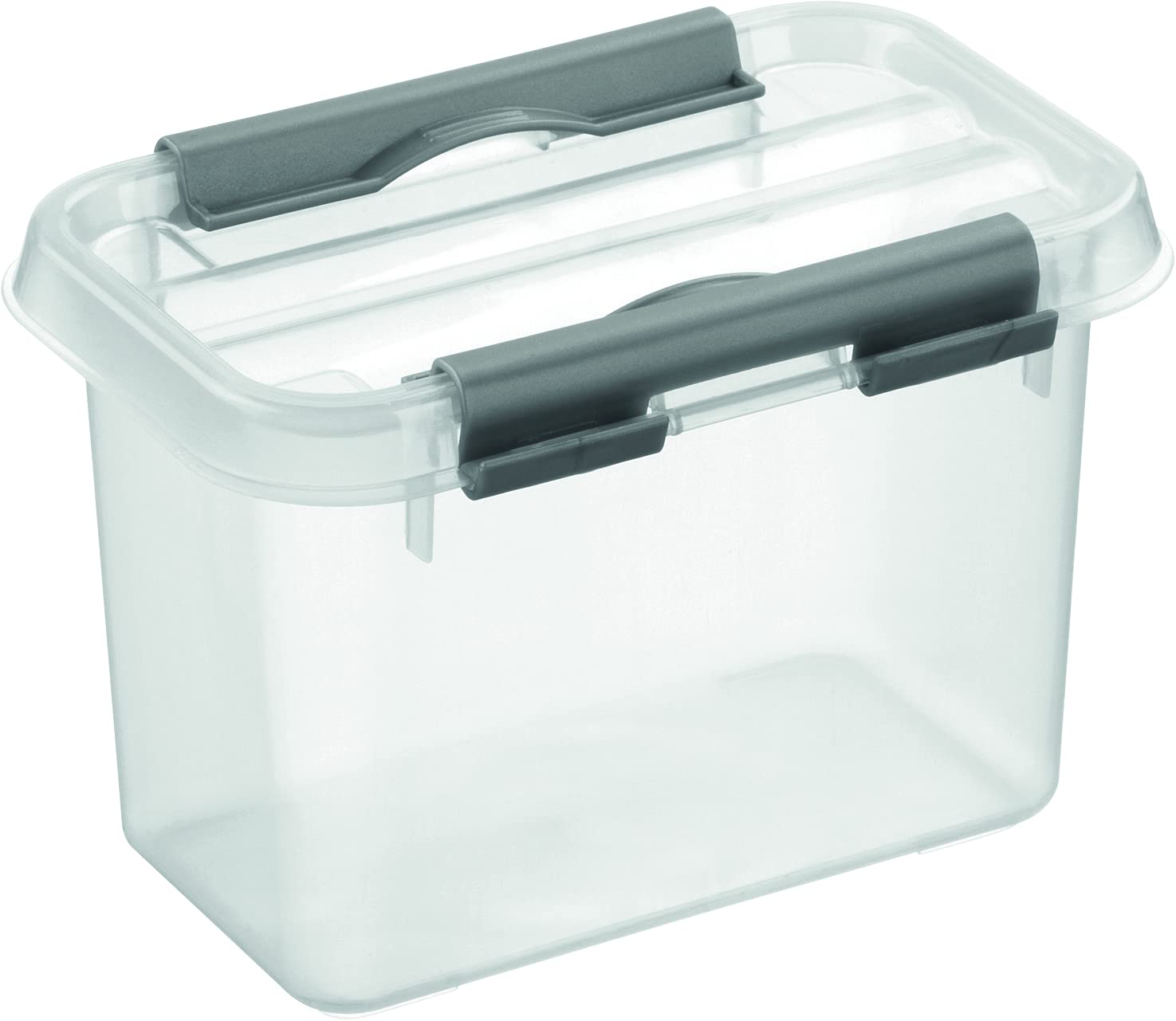 Sunware Q-Line Storage Box 0.8 Litre Transparent Colour — image 1