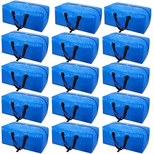 Heavy Duty Extra Large Moving Bags Bulk Blue Storage Bags Containers
