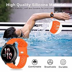 Geageaus 22mm Sport Watch Bands Compatible with