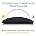 Wireless Mouse, Champhox 2.4GHz Noiseless 3 Adjustable DPI Level with Nano Receiver Silent Portable Rechargeable Cordless Mute Mice for Computer, Notebook, Mac, Laptop (Black)