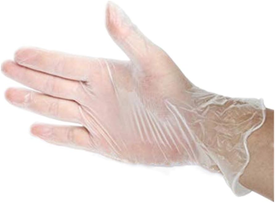 XVSSAA Home Disposable Gloves,Powder Free, Latex Free, Multipurpose Cleaning Gloves Box of 100