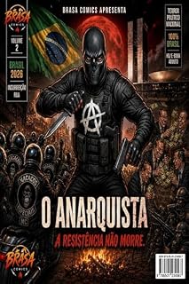 Livro O Anarquista : A resistência não morre (Brasa comics Livro 2)