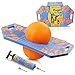 Flybar Pogo Trick Ball for Kids, Trick Bounce Board for Boys and Girls Ages 6+, Up to 160 lbs, Includes Pump, Easy to Carry Handle, Durable Plastic Deck Indoor, Outdoor Toy Pogo Jumper (Blue Dawn)