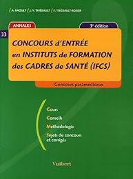 Concours d'entrée en instituts de formation des cadres de santé, IFCS
