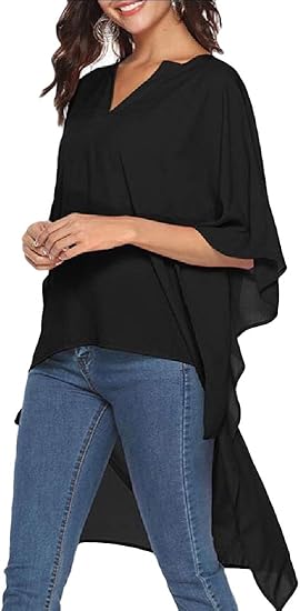 amazon high low blouses