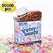 LEEHUR Soft Water Beads for Kids Non-Toxic Sensory Play Toys Rainbow Mix Gel Jelly Growing Balls Spa Refill Vases Home Outdoor Party Decoration 9 Ounces