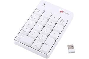 USB Numeric Keypad, 2.4GHz Number Pad with USB Receiver for Laptop,PC,Desktop Computer Compatible with Windows and OS X Syste