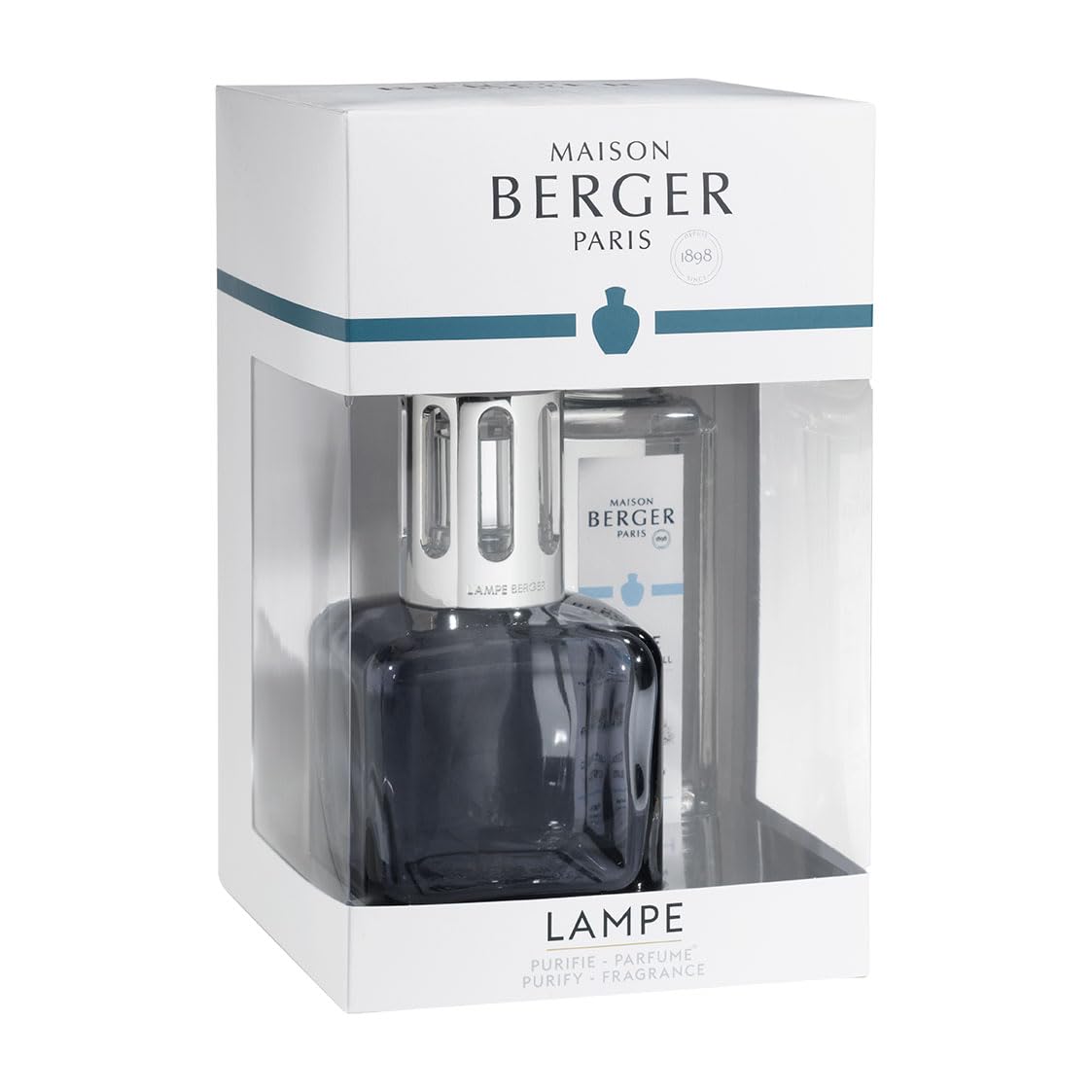 Lampe Berger GLACON GRIS Gift Set Ice Cube Grey, Glass, 250 ml
