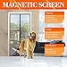 MAGZO Magnetic Screen Door Fit Door Size 40 x 82 Inch, Screen Size 42