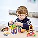 Tomons Magnetic Blocks Building Set for Kids, Magnetic Tiles Educational Building Construction Toys for Boys and Girls with Storage Bag-36pcs