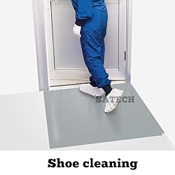 SATECH Sticky/Tacky/Adhesive Mat 18" x 36" Grey