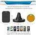 CARPRO Quick To Install Universal Air Vent Magnetic Car Mount Holder Smartphones Car Holder Cell Phone Mount For IPhone Samsung Galaxy LG HTC OnePlus Nexus Mini Tablets And More- Black[1PACK]