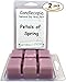 Candlecopia Petals of Spring Strongly Scented Hand Poured Premium Natural Soy Wax Melts, 12 Soy Wax Cubes, 6.4 Ounces in 2 x 6-Packs