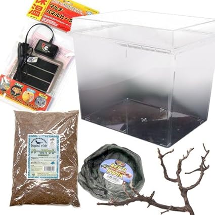Amazon ツリーフロッグ飼育入門セット パネルヒーター付 ペット用品 通販