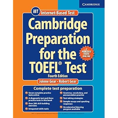 Cambridge Preparation for the TOEFL Test Book with Online Practice Tests