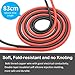 DARKBEAM Multimeter Test Leads Kit Plunger Test Wire, Silicone Material Resistant to high Temperature and Low Temperature, Hooks Test Probes 1000V 20A CAT III