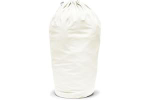 Kanga Care Seam Sealed Drawstring Reusable Diaper Pail Liner Large Barrel Shape 26" height x 51" top x 33" base | Almond