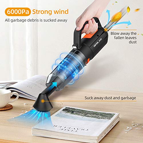 OPOLAR Cordless Blower & Vacuum 2in1, Portable Mini Handheld Car