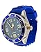 2-in-one Watch with Secret Hidden Herb and Spice Grinder with Bracelet (Blue)