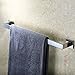 Kes SUS304 Stainless Steel Single Towel Bar Wall Mount, Polished Finish, A2500