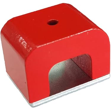 Alnico Rectangular Bar Magnet with Red Coating