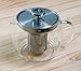 BOJE Teapot - 40oz - Sleek Design Perfect For Looseleaf, Blooming Teas or Tea Bags - Removable Stainless Steel Infuser