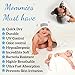 Hooded Baby Towel + Washcloth Set |Organic Bamboo, Extra Soft & Absorbent | Sized for Infants and Toddlers - for Boys and Girls | Premium Baby Product by AMUNIQ