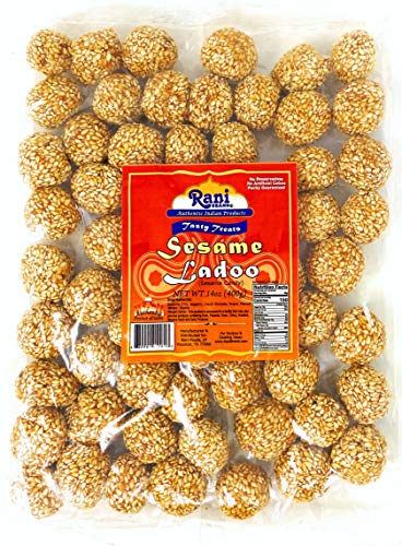 image for Rani Brand Authentic Indian Products Rani Sesame Ladoo (Round Sesame B