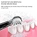 KIPOZI Rotary Electric Toothbrush for Adults,Rechargeable USB toothbrush Built-in 2 Minutes Smart Timer,Portable Spin Toothbrush with 2 Round Heads, 3 Modes,Waterproof,KI-2205