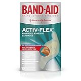Band-Aid Brand Activ-Flex Adhesive Bandages For An Active Lifestyle, 10 Count (Pack of 6)