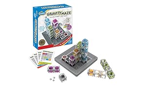 Think Fun Gravity Maze Marble Run Logic Game and STEM Toy for Boys and Girls Age 8 and Up &ndash; Toy of the Year Award Winner