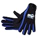 Lemorecn Wetsuits Gloves Scuba Premium Neoprene 1.5mm Diving Gloves Five Finger Glove (Blue, Large)