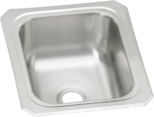 Elkay Celebrity Bcfr1315 Single Bowl Top Mount Stainless Steel Bar