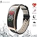 Hangang Fitness Tracker Smart Bracelet Sport tracker Activity Wristband Intelligent Watch health Tracker Heart Rate Blood Pressure Oxygen Monitor For IOS And Android Phone Business Type CK11S (gold)