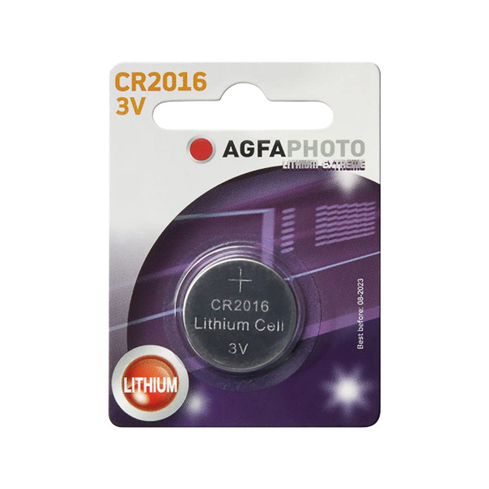 AgfaPhoto 70114 CR 2016 Lithium Button Cell Battery