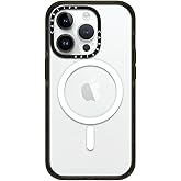 CASETiFY Impact iPhone 14 Pro Case [4X Military Grade Drop Tested / 8.2ft Drop Protection/Compatible with Magsafe] - Clear Black