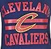 Ultra Game NBA Cleveland Cavaliers Women's Relaxed Short Sleeve Tee Shirt, Medium, Navy