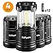 ZONAPA Outdoor LED Lantern w/Magnetic Base (4-Pack) Battery Powered, Portable Camping Light | Ultra-Bright Camp or Emergency Lighting | Indoor, Outdoor Hanging Hook