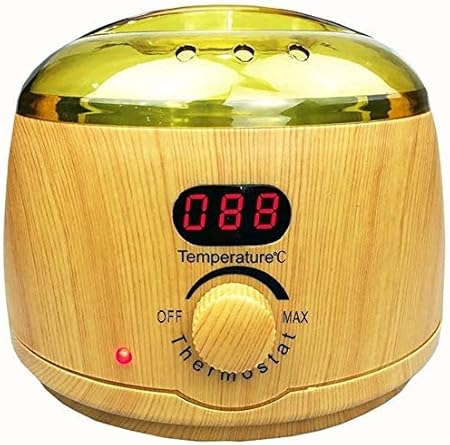 Qxxnb Calentador De Cera Depilacion Electrica Portatil Profesional Con Temperatura Ajustable Fusion De Calentamiento Spa De Depilacion Corporal Total En La Casa O Salon Para Ninas Mujeres Hombres Amazon Es Hogar