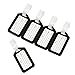 BlueCosto Luggage Tags Suitcase Tag Bag Labels Travel Accessories - Black,20 Pack
